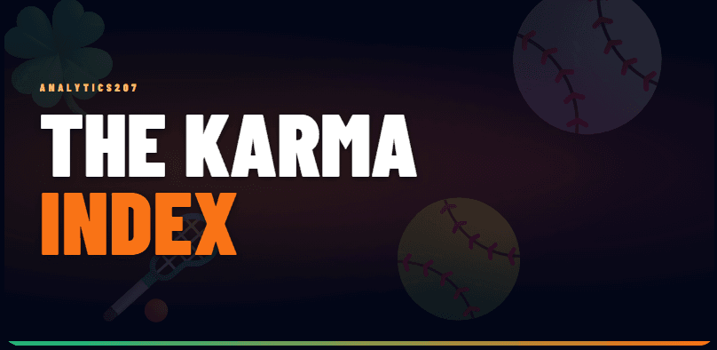 Meet The Karma Index. The Pythagorean Luck Tracker That Knows Your Team's Regression Is Coming.