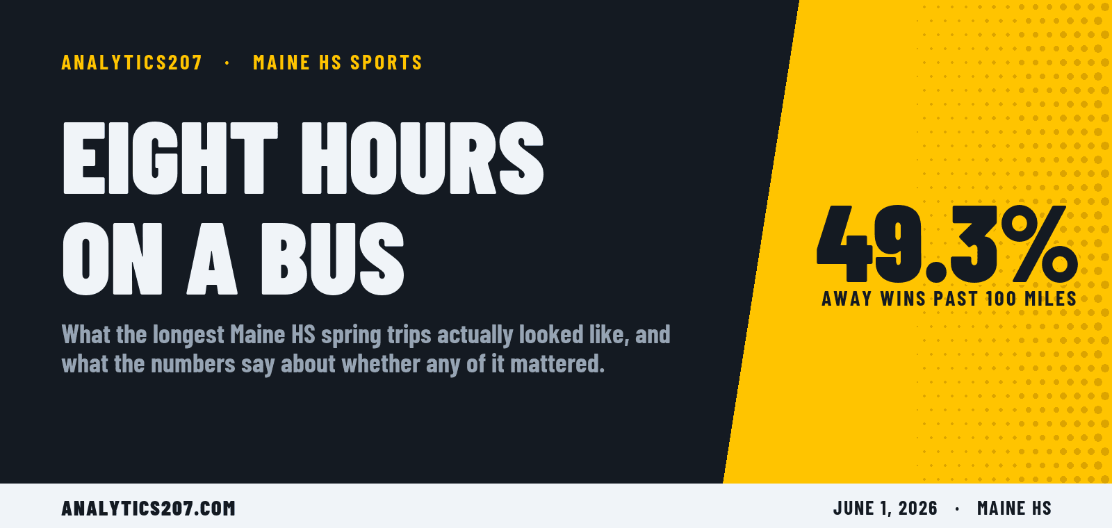 Eight Hours On A Bus To Lose 30-1
