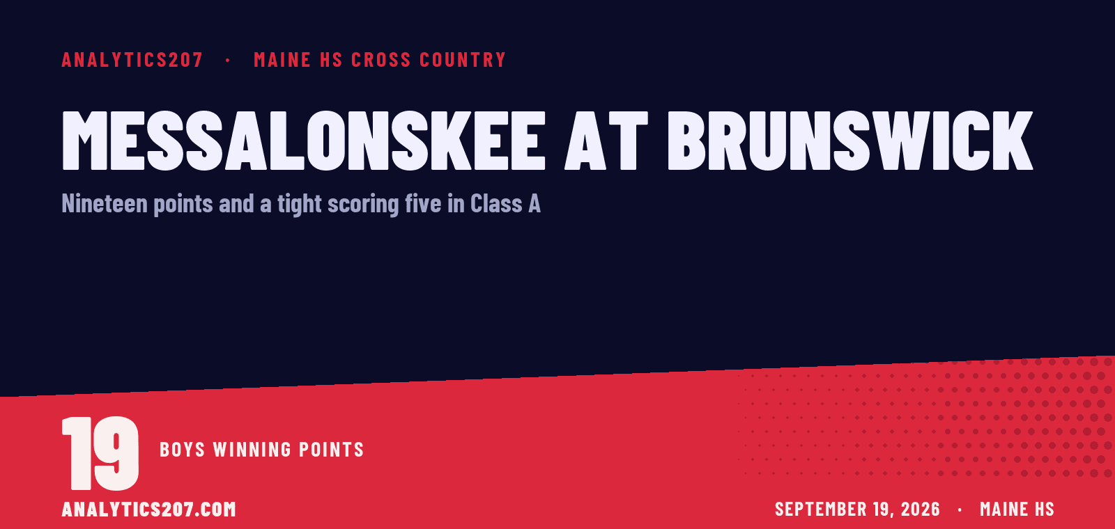 Messalonskee packs it in at Brunswick